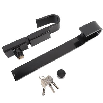 Shipping Container Lock 9-18 Inch Adjustable Metal Cargo Door Lock with 3 Keys for Trailer Truck Construction Site