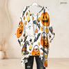 Plus Size Women Round Neck Batwing Sleeve Top Bald Eagle Patriotic Print Loose Irregular Casual Blouse