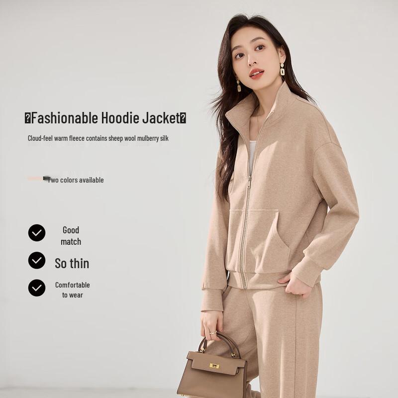 

Cloud Feel Warm Fleece Sweatshirt M