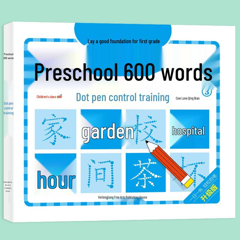 

Kindergarten Character Stickers: 600 Preschool Characters for Early Learning & Pen Control