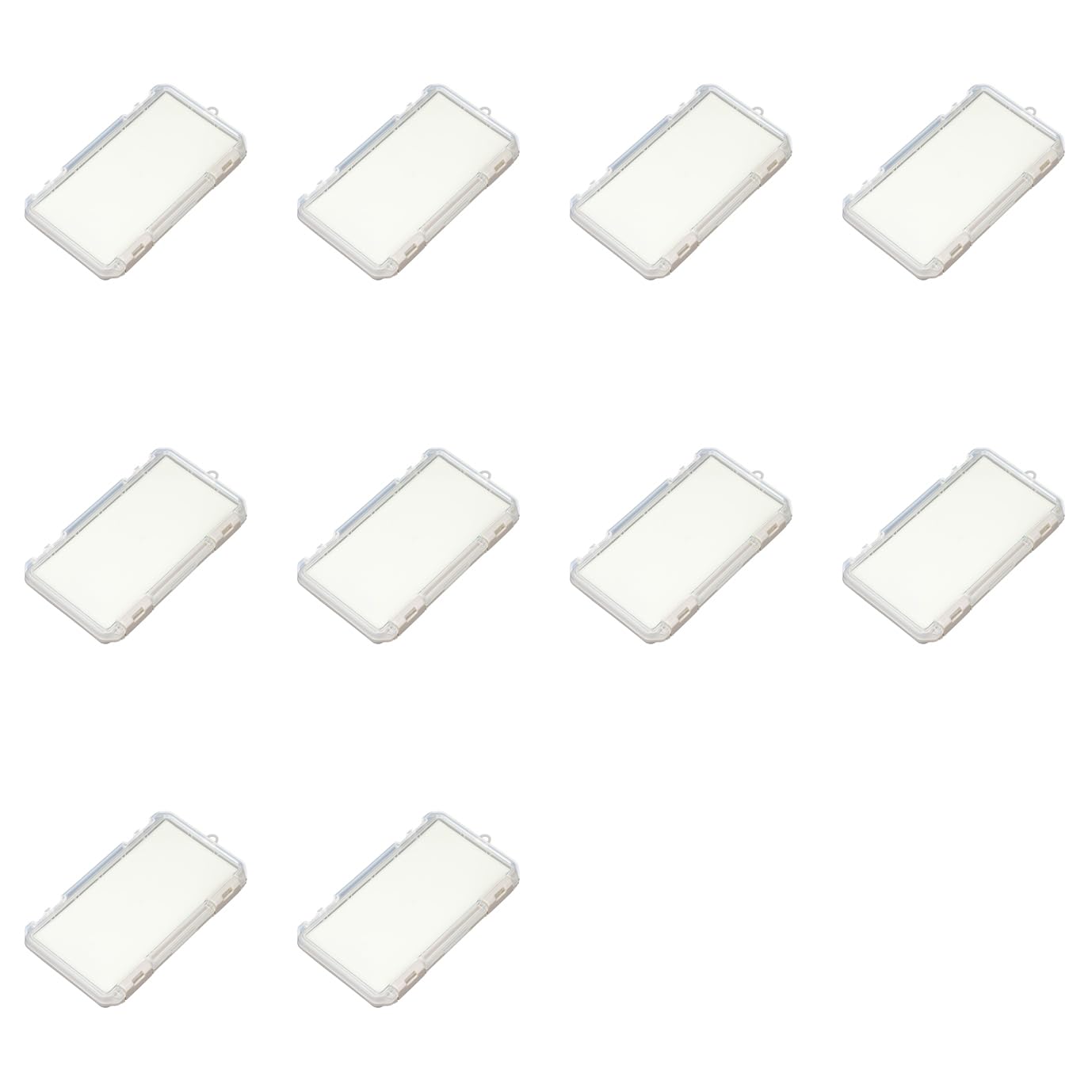 

JEJ Astage Oshikatsu Storage Case White with Cushion Collection Case Shallow 230HA Portable Can Acrylic Key Chains Storage Set of 60 Badges, Goods,