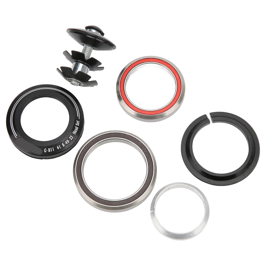 Fahrrad Steuersatz Aluminiumlegierung Exquisite Verarbeitung Stark Langlebig Hohe Festigkeit Einfache Installation Fahrradzubehör