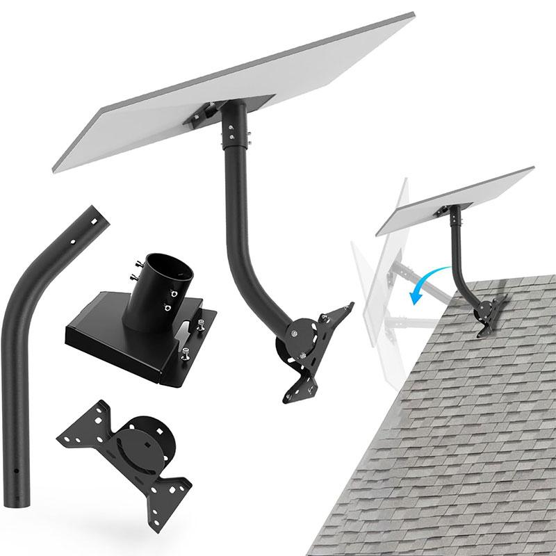 Starlink Gen 3 Accessory Kit V3 V4 Wall Roof Mount Pipe Adapter Adjustable Bracket Flat Pole Antenna Brackets Mounts Stands