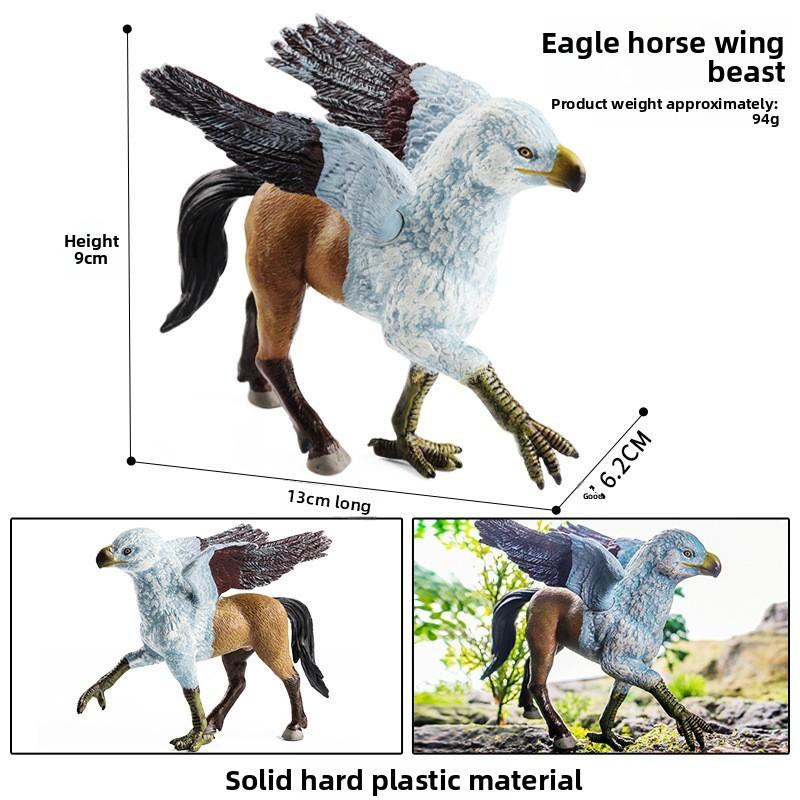 Spirit Stone Bat Bull Monster Spitfire Flying Dragon Animal Ornament Model