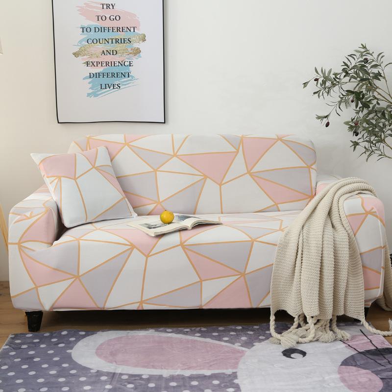 Univerzální all-inclusive strečový potah na pohovku Jednolůžkový dvojitý celopotah pro tři osoby Látkový kožený potah na pohovku Ručník evropského a amerického stylu