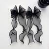 1 Pair French Headwear Bow Hair Clip Hair Accessories Chiffon Hair Accessories  Wedding