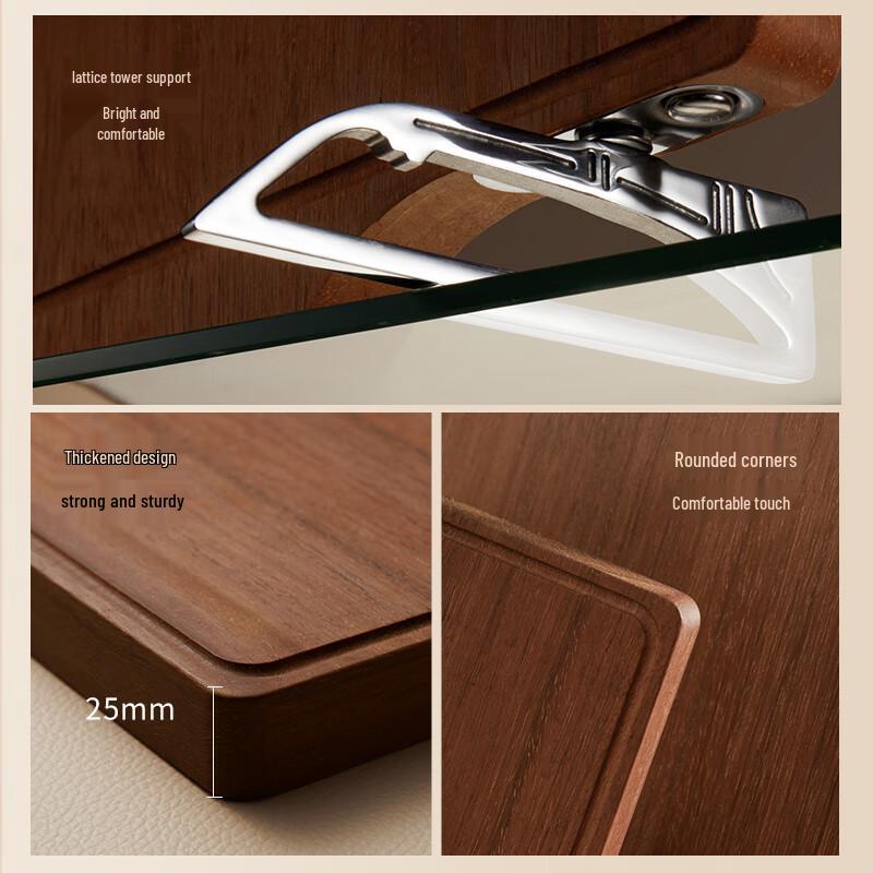 Sula Shiguang Standable Wenge Wood Cutting Board, Large