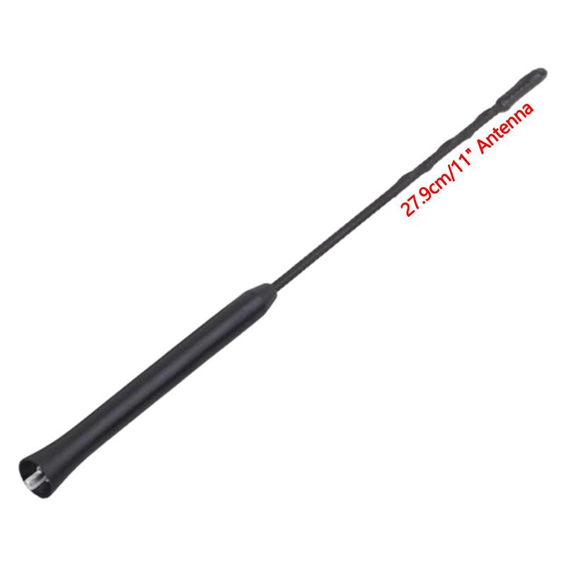 Radio Antenna Versatile Alloy AM FM Antenna Car Accessories With Three Sizes For Car Radio Decoration Signal Receiver For Cars