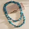 Irregular Shell Glass Shell Beaded Necklace Seaside Vacation Style Bohemia Choker  Beach
