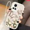 RealmeGTNeo3 Mobile Phone Case New Butterfly Rose All-inclusive Summer Internet Celebrity Silicone Anti-drop Soft Case