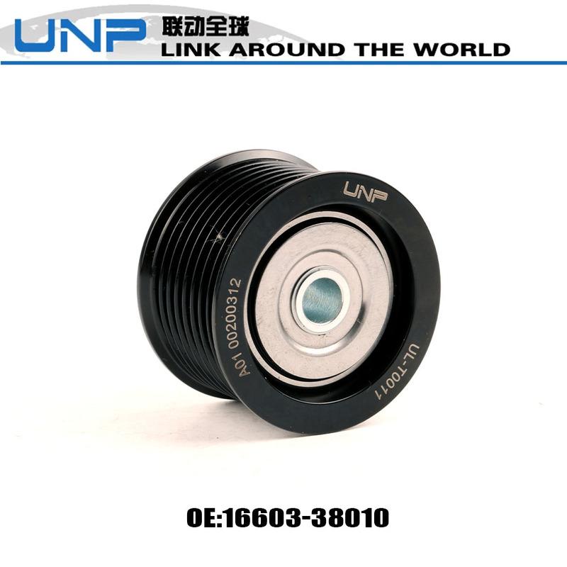 16603-38010 Drive Belt Idler Pulley For Toyota Sequoia Tundra Land Cruiser Lexus GX460 LX570 1660338010