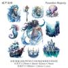 Retrostory Mermaid God Series Sticker Pack For Journaling Scrapbooking