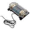 1pc Car Black Fuse Holder Car Audio LED Digital Display Inline ANL Fuse Holder 300 Amp 0 2 4 Gauge 10.8x7.1x4cm M3x0.5