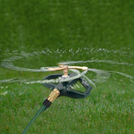 Zraszacz obrotowy o zakresie 360 stopni, duży obszar pokrycia, automatyczny system nawadniania domowego, zraszacz wysokociśnieniowy