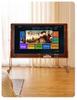 Vintage Movable TV Cabinet with Push-Pull Design for Living Room or Bedroom