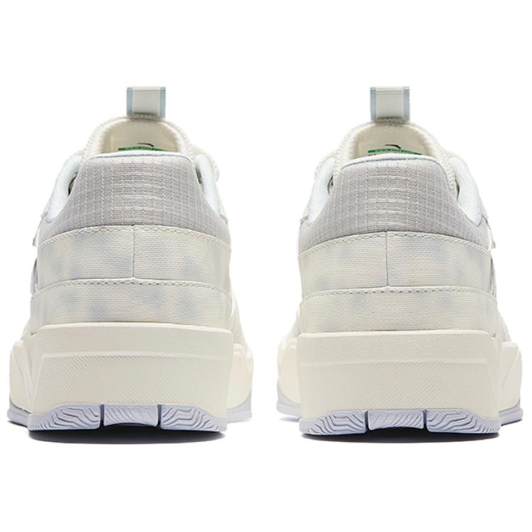 Anta Non-Slip Wear-Resistant Low-Top Skate Shoes Women Sneakers White Purple Blue 922428007-2