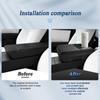 PU Leather Auto Armrest Height Pads Waterproof Car Armrest Box Cushion  Car Accessories