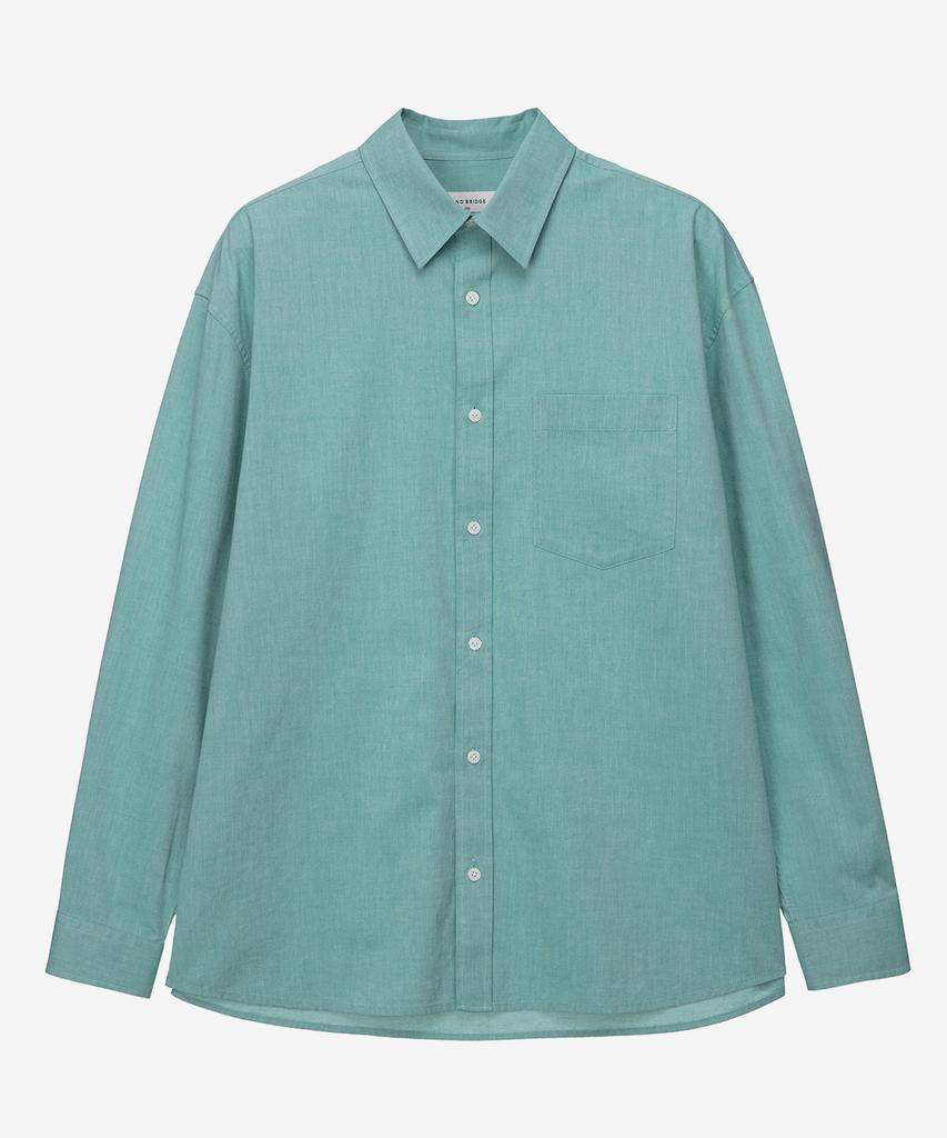 MINDBRIDGE [2 ks][Celodenné] Oversized košeľa Oxford - 11 farieb Myws0120 (Typ)