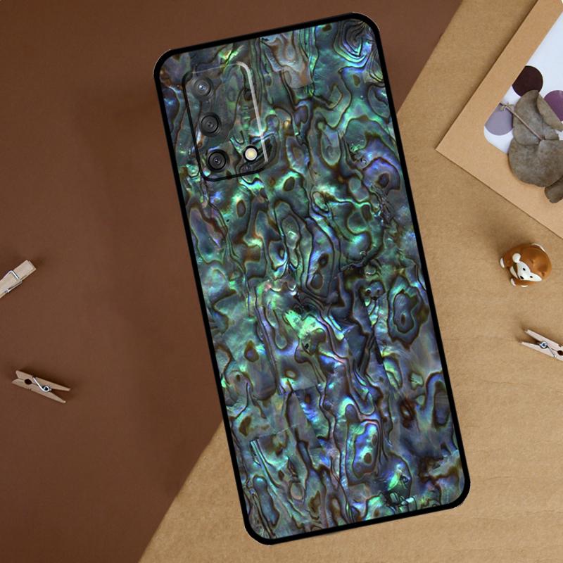 Paua Abalone Shell For Oppo A18 A38 A58 A78 A98 A40 A60 A80 A74 A94 A54 A16 A76 A96 A15 A57S A17 A77 Phone Case