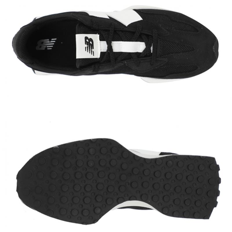 New Balance 327 Black White