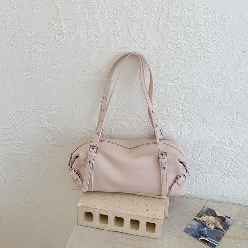 IELGY Ladies Handbag Casual Large-Capacity One-Shoulder Underarm Commuter Portable Boston Bag