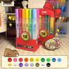 Acrylic Marker Set: 260 Waterproof, Quick-Drying Colors for Art Students and DIY Graffiti.