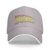 Gorra de Béisbol Retro de Moda Regreso al Futuro Unisex para Mujer Personalizable Ajustable Unisex Marty McFly Hill Valley Gorra de Papá para Exteriores