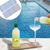 1pc DIY Harz Epoxy Form Wein Flasche Wein Glas Tablett Halter Silikon Form