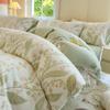 Milk Fleece Four-piece Set, Thickened Carved Fleece, Bed Sheet Quilt Cover, Bed Three-piece Set