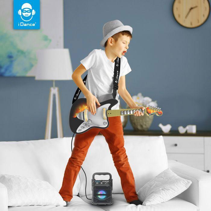 Electric Guitar - IDANCE - JAM HERO - 5 Sound Modes - 10 Watt Amplifier - Headphone Output