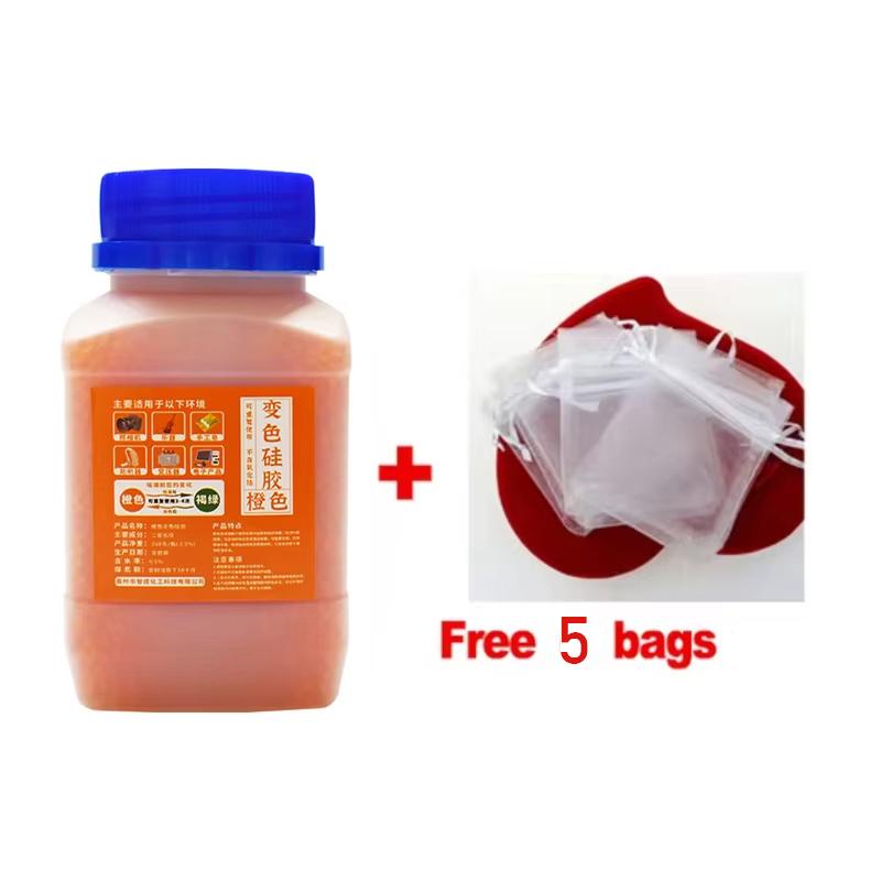 250 г / 500 г Многоразовый водостойкий силикагель, шарики-влагопоглотитель, осушитель для электронных изделий, влагопоглотитель, осушитель