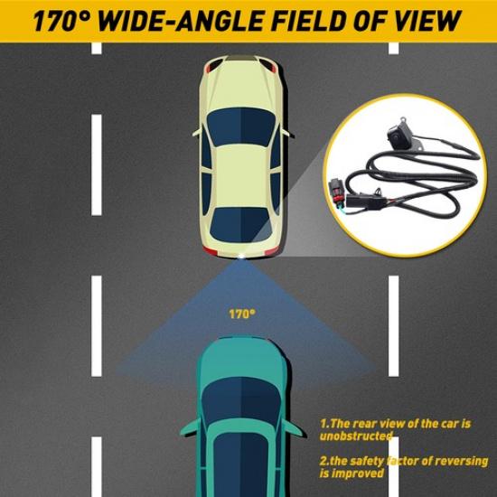 For Chevy Silverado GMC Sierra 2007-14 Rear View Back Up Backup Parking Camera K