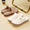 Flat Heel Headed Slippers Thick Bottom Outdoor Wear Women's Slippers Fashionable Clog Shoes Comfortable EVA Material