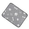Dog Washable Pee Pads Bone Pattern Reusable Water Absorption Prevent Slipping Waterproof Breathable Pet Training Pads 100 X 90 cm/39.4 X 35.4in 