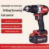 Dayao 5201 Cordless Impact Drill, 160Nm High Torque, Variable Speed, Multifunctional Handheld Lithium Drill.