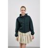 Windbreaker Deep Green Smile Heart Hoodie