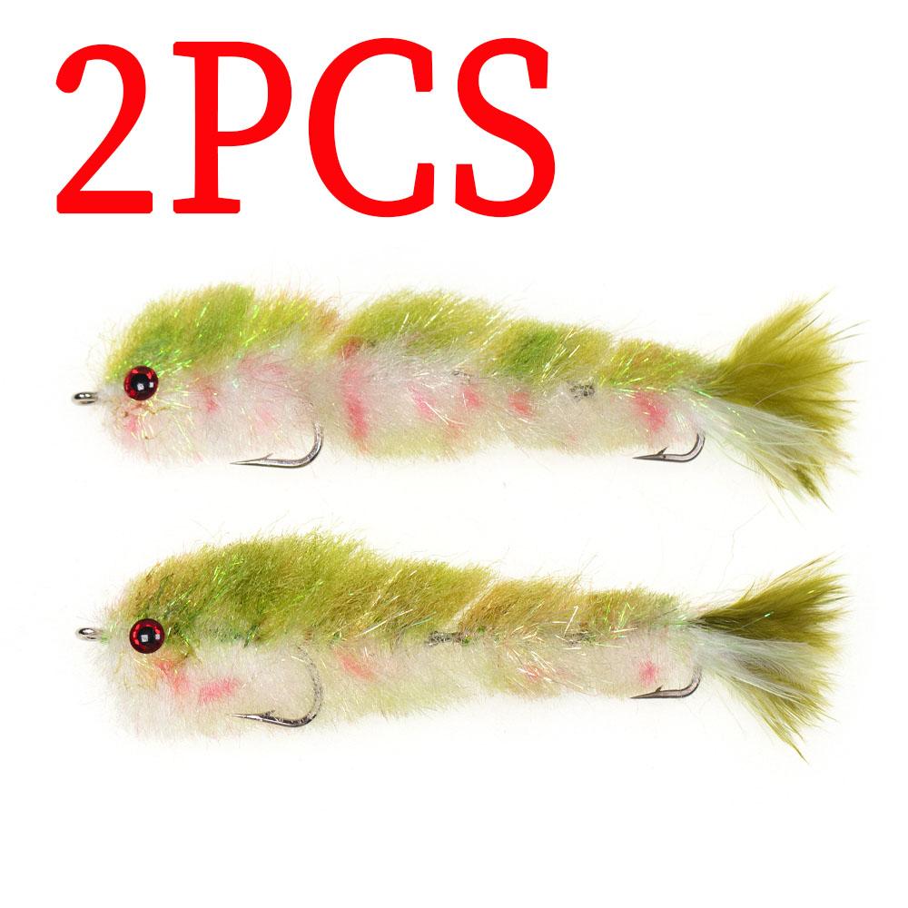 

1шт/2шт рыбий череп хребта Чоклетта приманка для ловли рыбы муха форель щука крупная игра соленая вода рыболовные приманки жёлтый