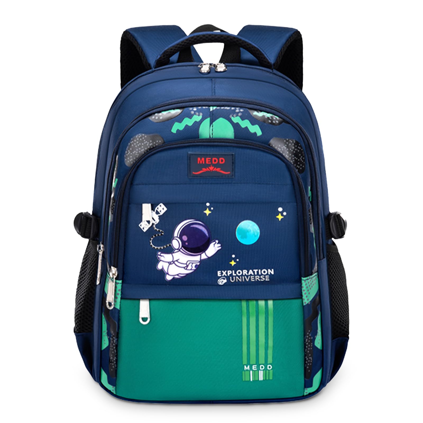 

Рюкзак для детей начальной школы, школьная сумка для мальчиков, большая вместимость и водонепроницаемая эргономичная школьная сумка для детей, идеально подходит для школы