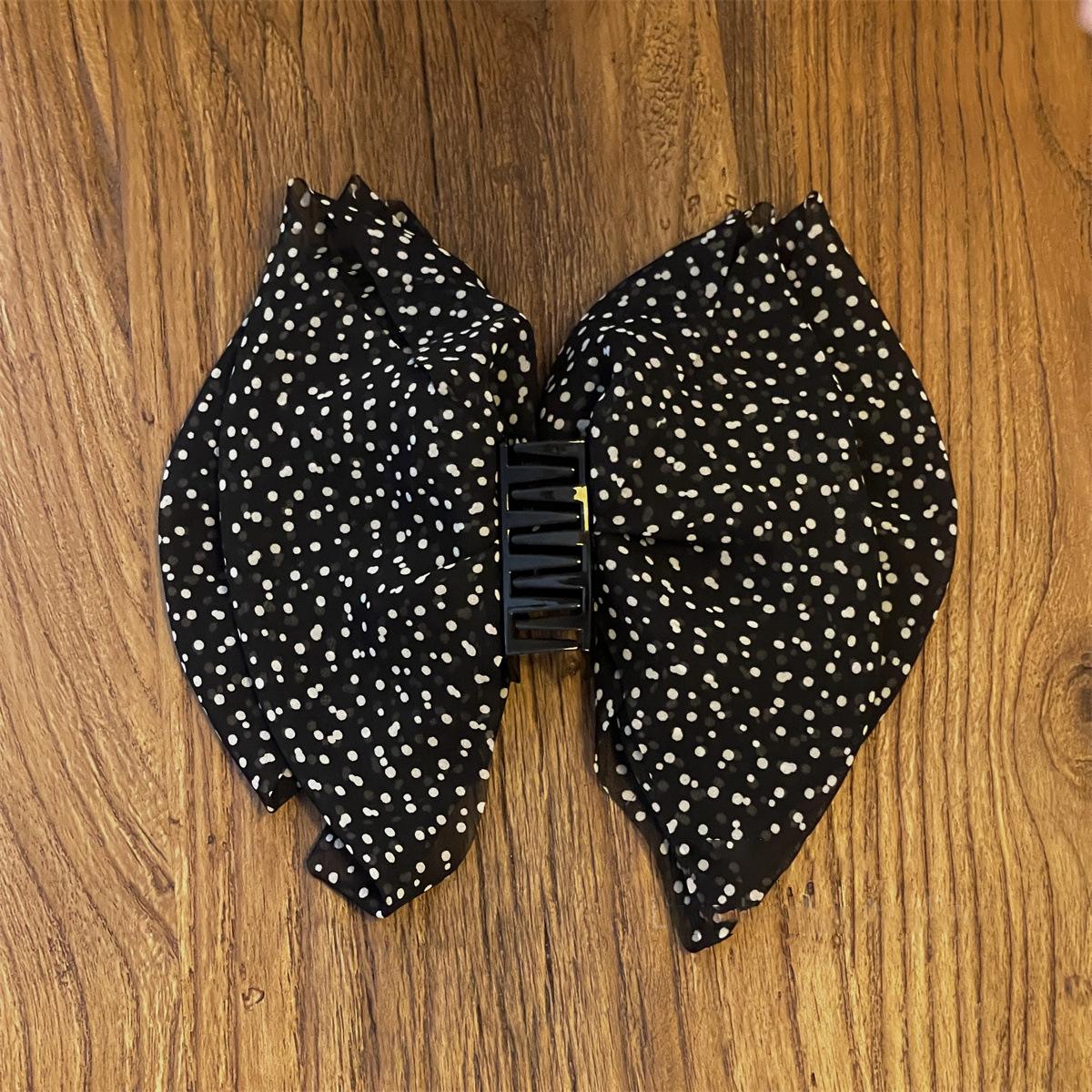 

Неровные пятна сетчатый бант заколка для волос женская корейская простая модная заколка-краб для затылка полусобранные волосы женская