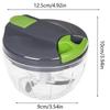 Manual Garlic Chopper Hand Pull String Vegetable Cutter Multifunctional Onions Mincer Ginger Fruits Nuts Kitchen Food Processor