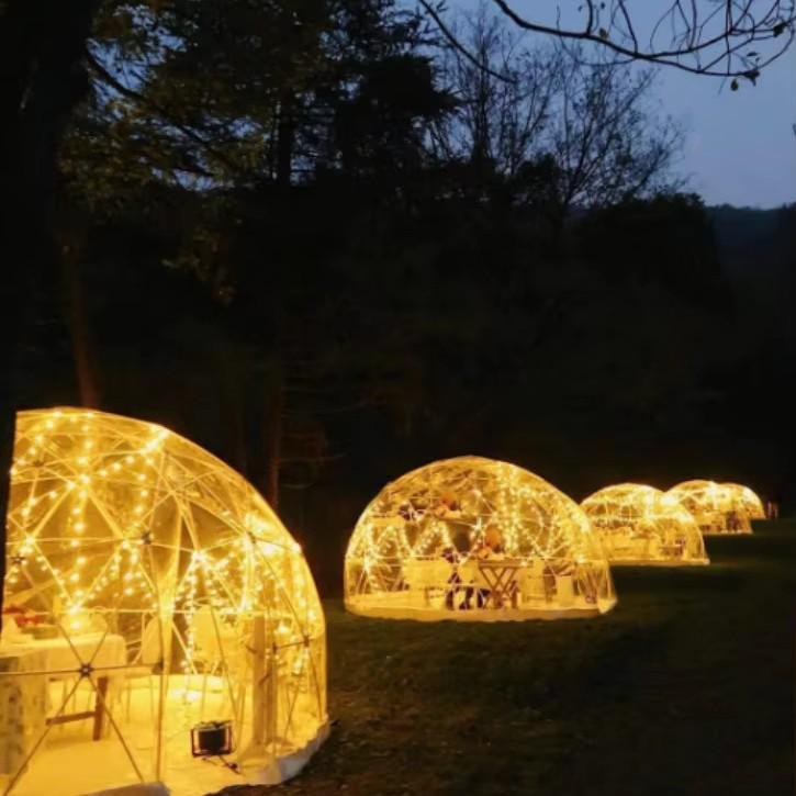 High-Quality Eco-Friendly ABS Frame Outdoor Double Cover PVC All-Season Tent