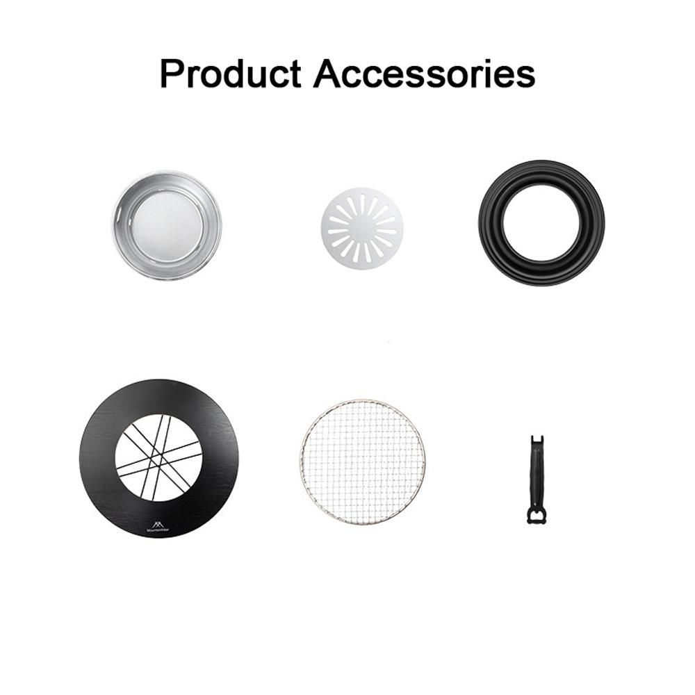 Открытый кемпинг двор HotPot настольные печи набор многофункциональный угольный гриль — фото 6