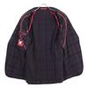 ISAIA 007704 Checked Tailored Knit Jacket Jacket 44 BordeauxUsed