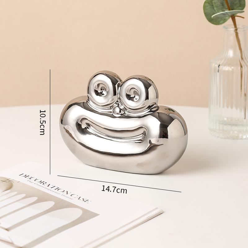 Unique Sausage-Shaped Decorative Ceramic Home Decoration Ornaments Creative Kitchen Living Room Decor Accessories