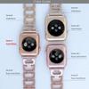 Women Strap for iWatch 10 9 8 7 6 5 Se Bling Watchband Apple Watch Ultra 49mm 45mm 46mm 42mm 41mm Diamond Band Wristband