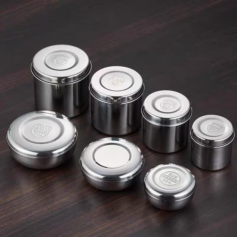 304 Edelstahl Lebensmittelaufbewahrungsbehälter Set