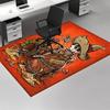 1pc Office Carpet Non Slip Rug with "Hecho En México" Tequila Skull Design, Anime Cartoon Pattern for Home Decor, Living Room, Bedroom, Game Room,