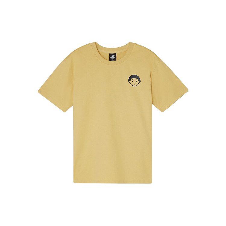 New Balance Noritake Collection Set In Sleeve T Shirt Women's Yellow AWT02379-YL