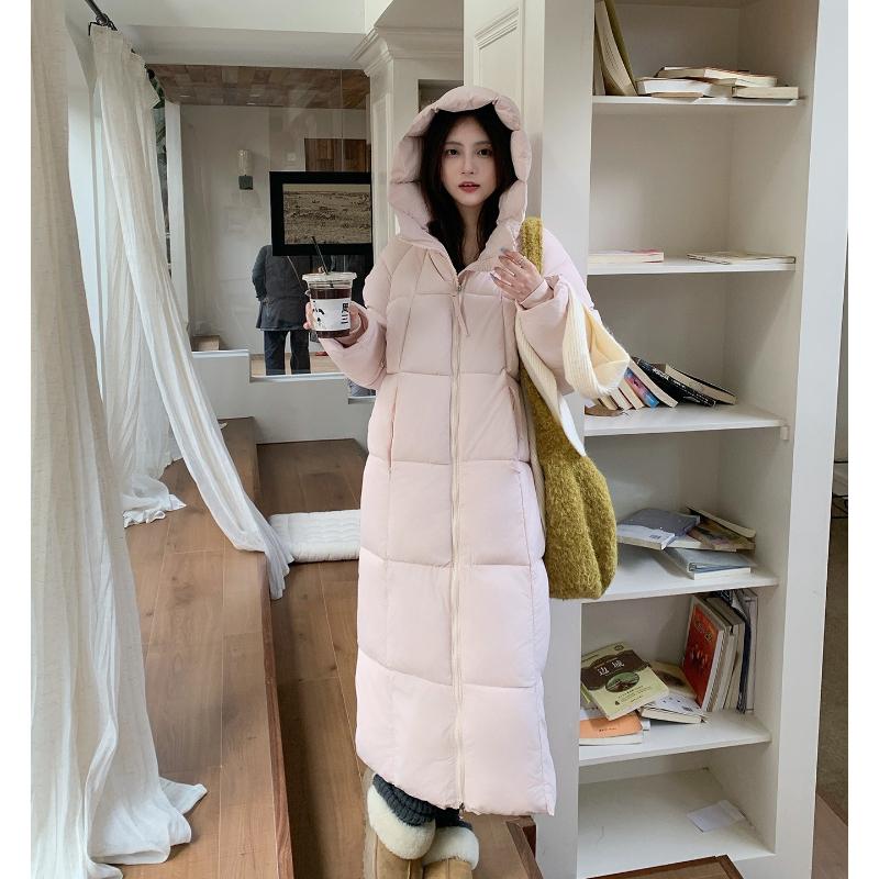 

Medium Length, Down Cotton Jacket, Women s, Popular, Hooded, Knee Length, Thick, Winter Cotton Jacket, Cotton Coat Jacket XL