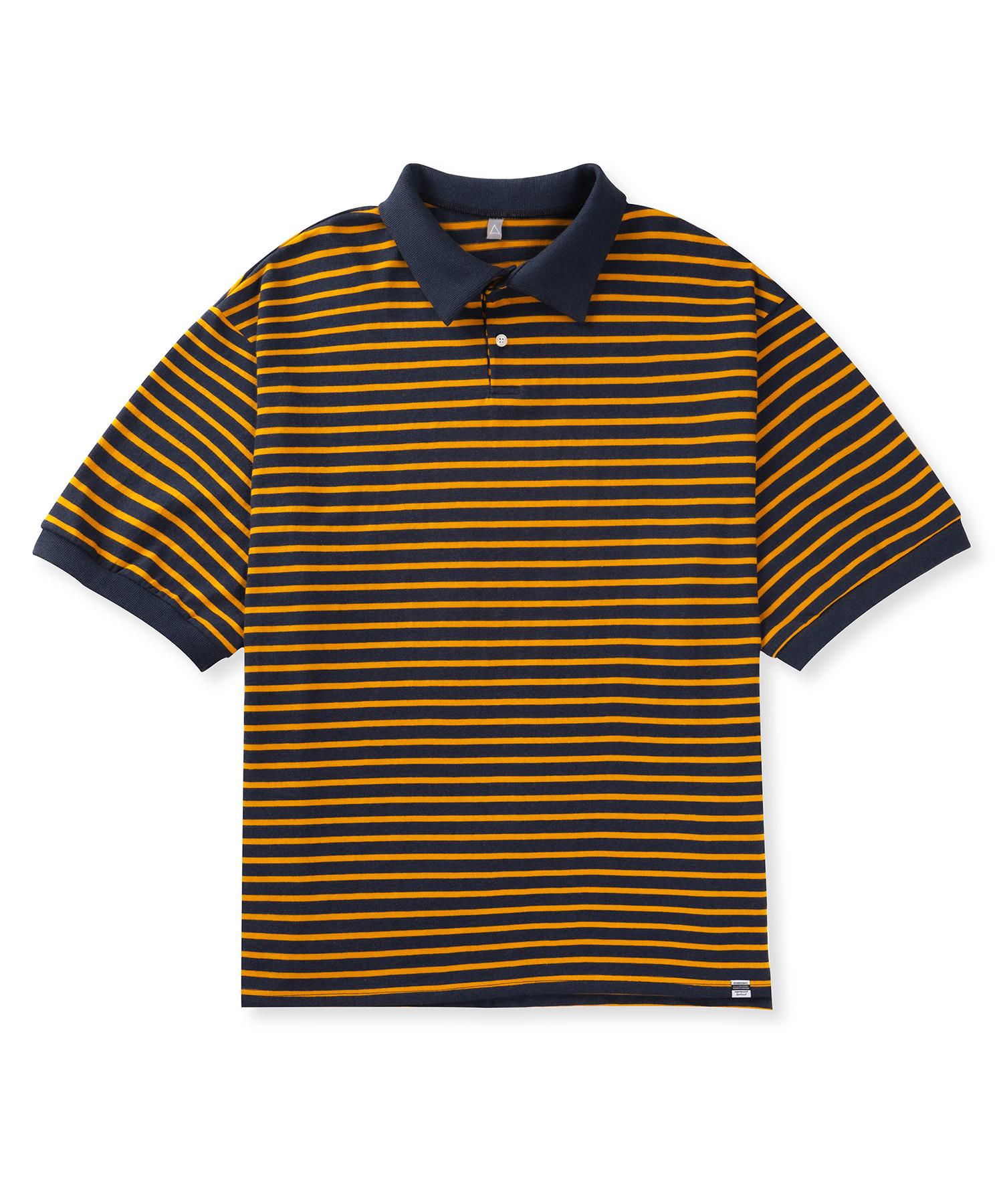 Cb Oversized Striped Pk T-Shirt (Mustard/Navy) Free